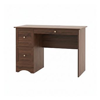 Computer Desk With Charging Station and 2 Drawers for Home Office