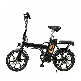 Folding Electric Bike 500W Motor Dual Disc Brakes LCD Display