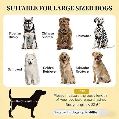IFMALL Portable Elevated Pet Cot with Canopy for Outdoor Comfort and Breathability