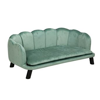 IFMALL Spacious Pet Sofa Bed with Decorative Backrest for Medium and Large Dogs