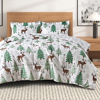 Madelinen® Christmas Down Alternative Comforter Set with Shams