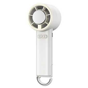 Portable Handheld Turbo Fan, Ice Cooling Brushless Motor, 5 Wind Speeds for Travel Commuting Outdoor