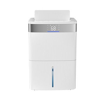 YIORTWO 80 Pint Dehumidifier for Basement Home Bedroom with Smart Humidity Control