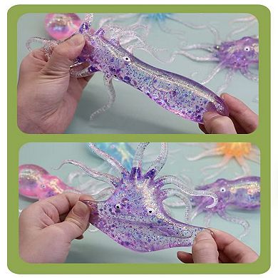 4 Pack Octopus Squishy Toys Slow Rise Squishies Fidget Toys