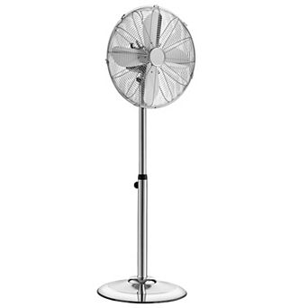VEVOR 16-Inch High Velocity Pedestal Fan, 1450 CFM Industrial Standing Floor Fan with Handle