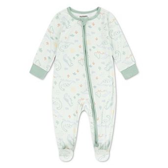 Newborn Baby Huggies® Long Sleeve Printed Coverall with Footed Design