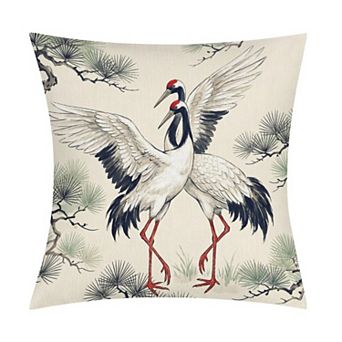 Decorative Rustic Outdoor Pillow Cover Waterproof Decor with Envelope Closure