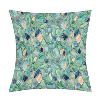 Soft Outdoor Waterproof Throw Pillow Covers Square Vintage Style Print