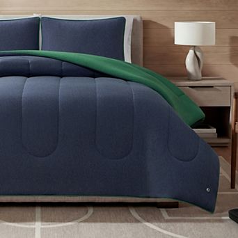 Champion® Premium Reversible Solid Jersey Comforter Set