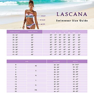 Lascana Women's Plunge Crochet One Piece