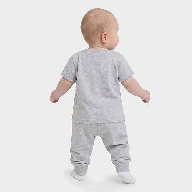 Wild Child Lightning Bolt - Infant Jogger Pant Crew Set