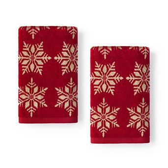 Caro Home Snow Drop Hand Towel 2-Pack
