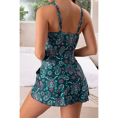 Women Tummy Control Swim Dress Swimsuits Full Coverage Bathing Suit