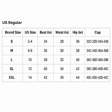Women Tummy Control Push Up One Piece Swimwear Slimming Beach Bathing Suit