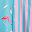 Blue Pink Black White