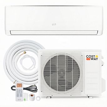 Costway 18000 BTU 21 SEER2 208/230V Mini Split Air Conditioner & Heater with Heat Pump