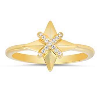Queen Jewels Sterling Silver Cubic Zirconia Ring