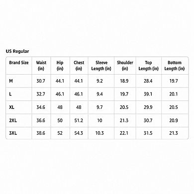 2 Pcs Casual Track Suit Set Crew Neck Shirt Vacation Shorts