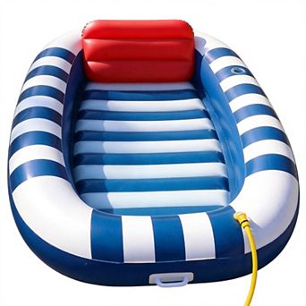 Inflatable Tanning Pool Float Lounger Pillow