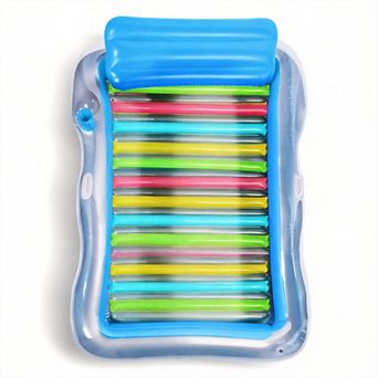 Inflatable Pool Lounger Float Raft Sunbathing Mattress