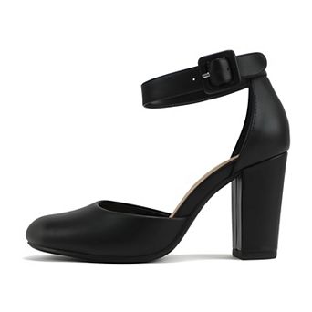 Adjustable Strap Heel Pumps