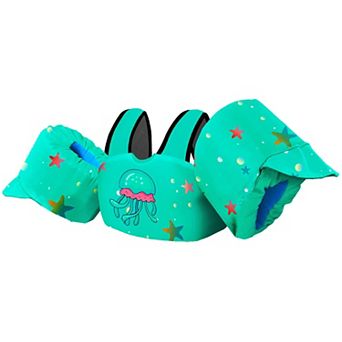 Kids Swim Vest Floaties with Shoulder Harness Arm Wings