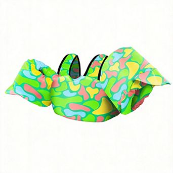 Kids Swim Vest Floaties with Shoulder Harness Arm Wings