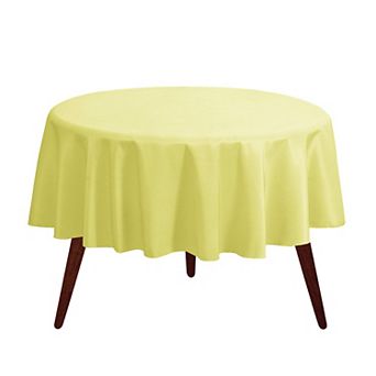 Gee Di Moda Round Tablecloth - Heavy Duty Washable Polyester