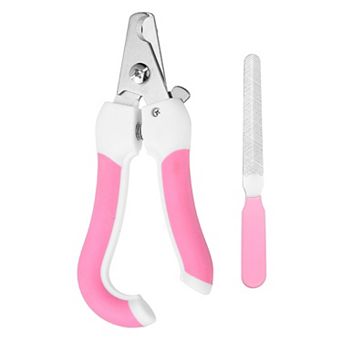 Pet Nail Clipper with File & Safety Guard, Professional Trimmer & Grooming Tool for Dogs & Cats