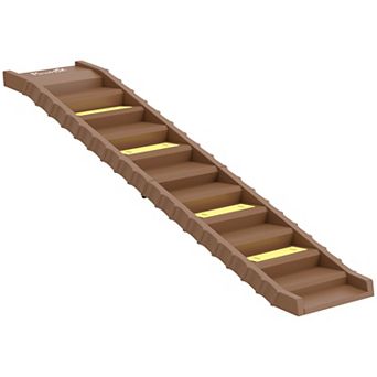 Dog Stairs for Car Truck SUV, Foldable Dog Ramp for Large Medium Small Dogs