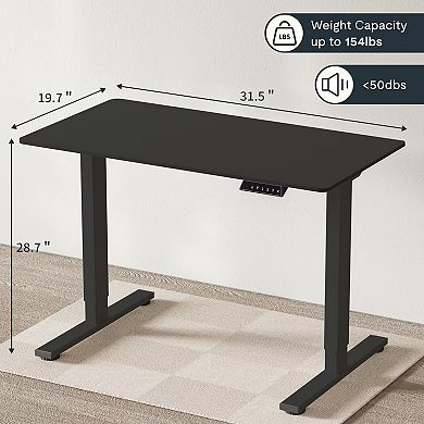 Electric Standing Desk Adjustable Height Home Office Computer Desk