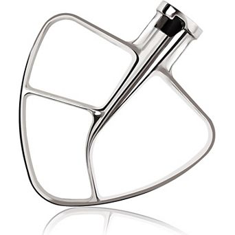 K45B Stainless Steel Flat Beater Compatible with KitchenAid 4.5-5-qt Tilt-Head Stand Mixers