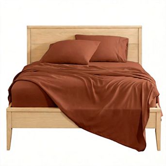 4 pc King Ultra-Soft Microfiber Bed Sheet Set