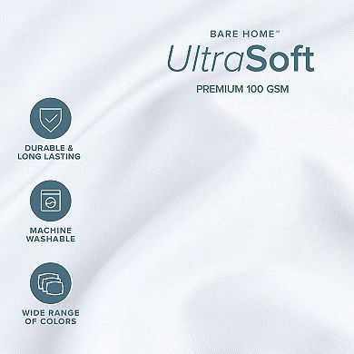 4 Piece California King Sheet Set 1800 Ultra-softfiber Double Brushed Deep Pockets