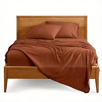 4 pc California King Sheet Set 1800 Ultra-softfiber Double Brushed Deep Pockets