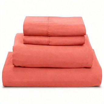 4 pc Full Bed Sheet Set Soft Breathable