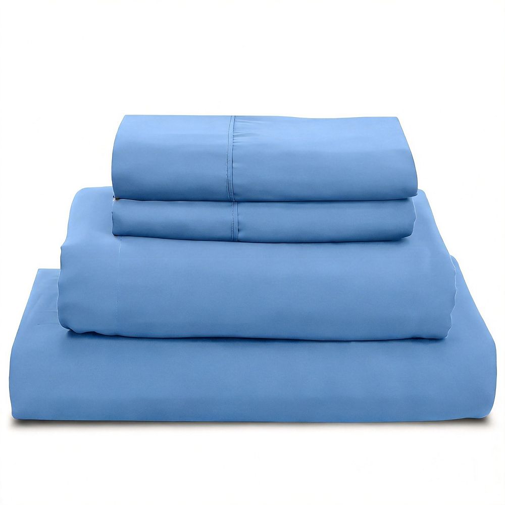 4 Piece Full Bed Sheet Set Soft Breathable