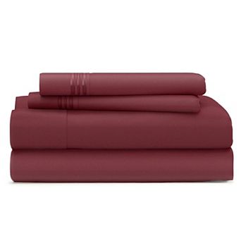 4 pc California King Bed Sheet Set Hotel Luxury Bedding Deep