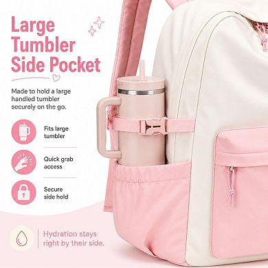 School Backpack Women Laptop Bookbag