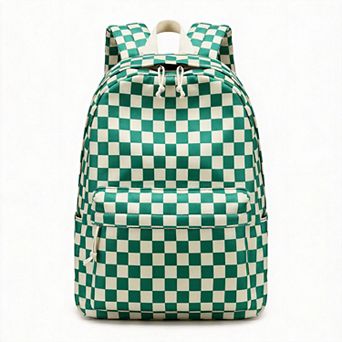 Corduroy Laptop Backpack Women Teen School Daypack