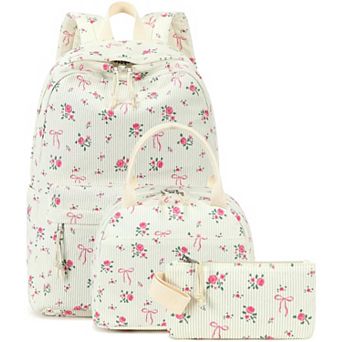 3-in-1 School Bag Set With Lunch And Pencil Case