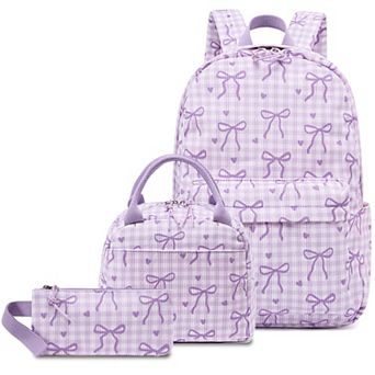 3-in-1 School Bag Set With Lunch And Pencil Case