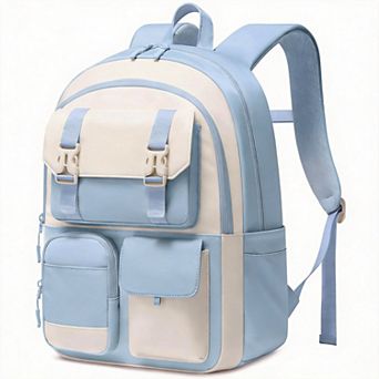 15.6" Schoolpack Teen Student Bookbag Cup Holder