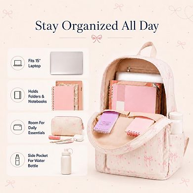 3 in 1 Schoolpack Set Laptop Bookbag Lunch Tote Pencil Case