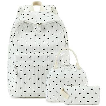 3 in 1 Schoolpack Set Laptop Bookbag Lunch Tote Pencil Case