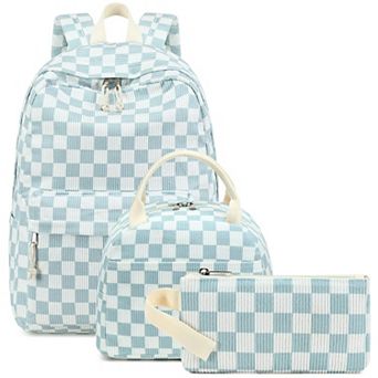 3 in 1 Schoolpack Set Laptop Bookbag Lunch Tote Pencil Case