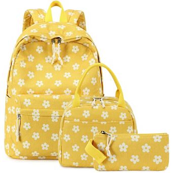 3 in 1 Schoolpack Set Laptop Bookbag Lunch Tote Pencil Case