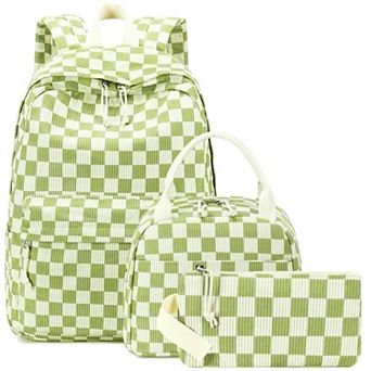 3 in 1 Schoolpack Set Laptop Bookbag Lunch Tote Pencil Case