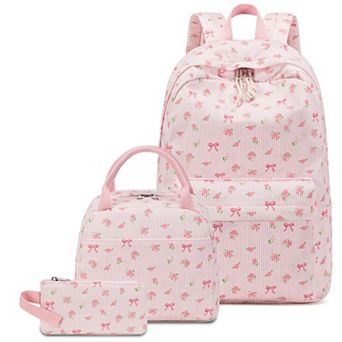 3 in 1 Schoolpack Set Laptop Bookbag Lunch Tote Pencil Case