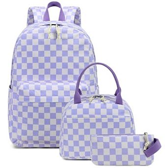 3 in 1 Schoolpack Set Laptop Bookbag Lunch Tote Pencil Case